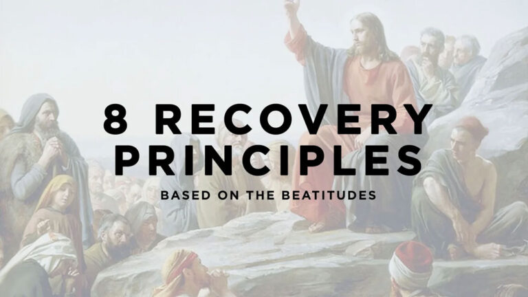 8 Recovery Principles Based on The Beatitudes