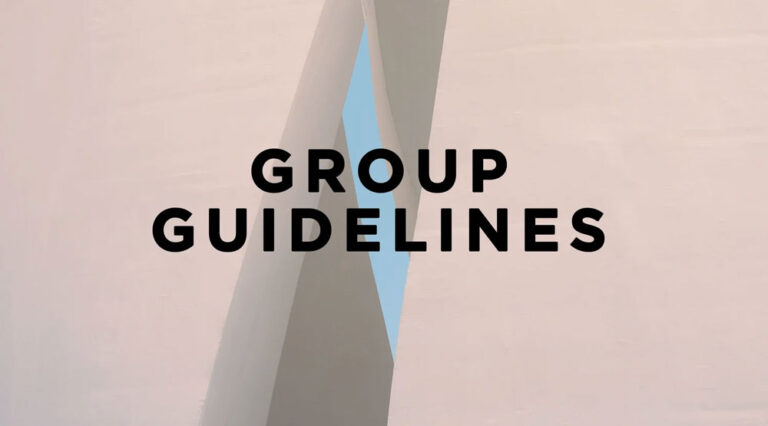 Group Guidelines